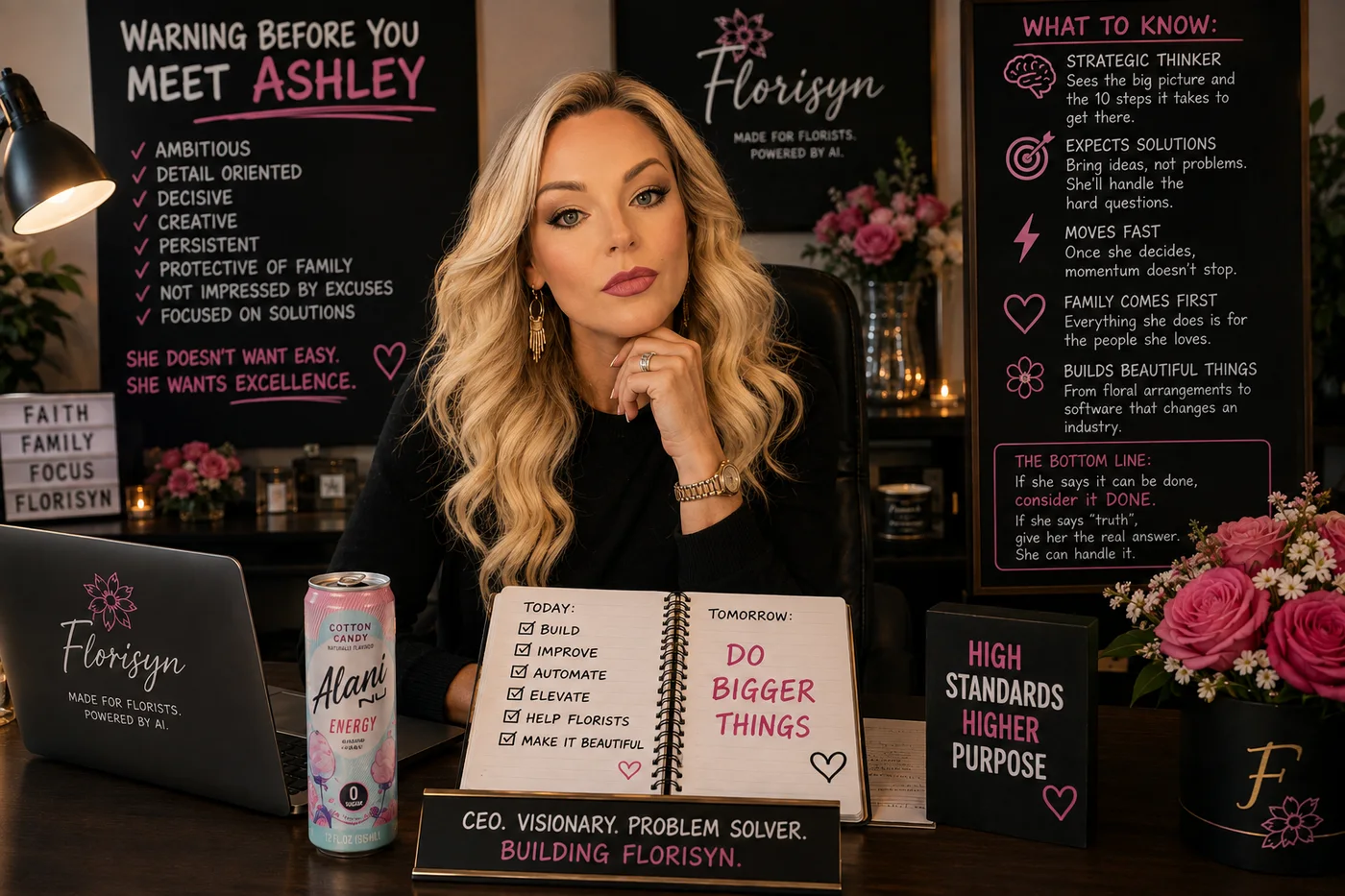 Ashley Goodman, founder and CEO of Florisyn